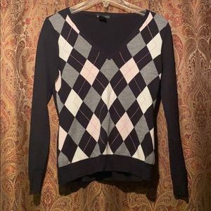 New York and Company Argyle sweater